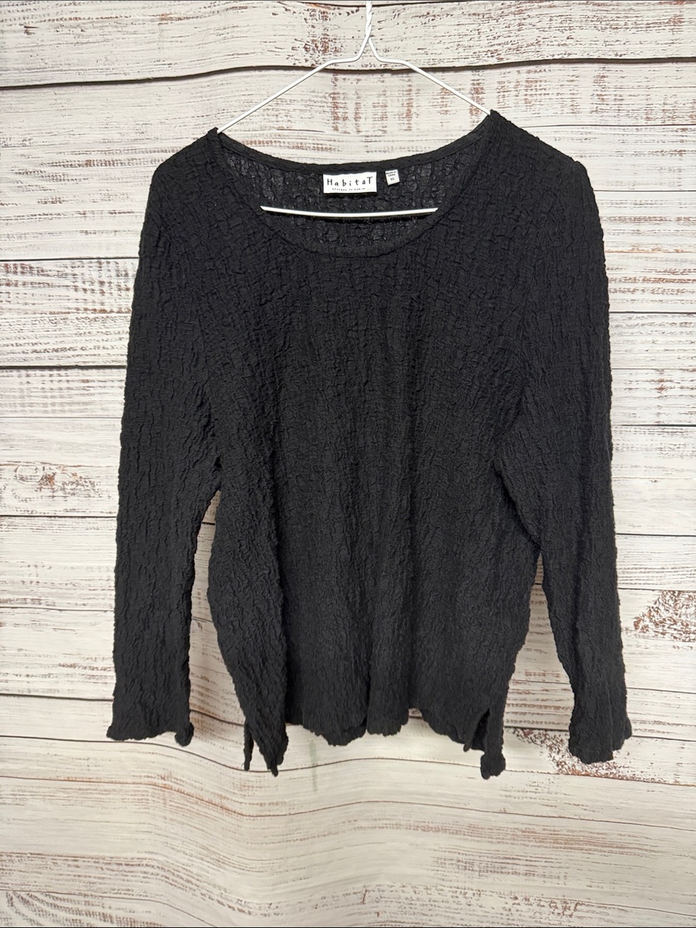Habitat Crinkle Fabric Top